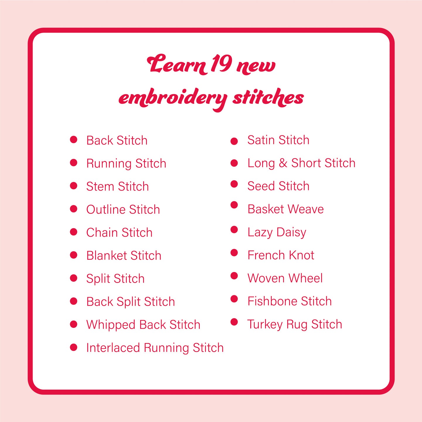 The Complete Beginner's Guide to Embroidery