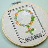 The Feminist Tarot Digital Embroidery Pattern