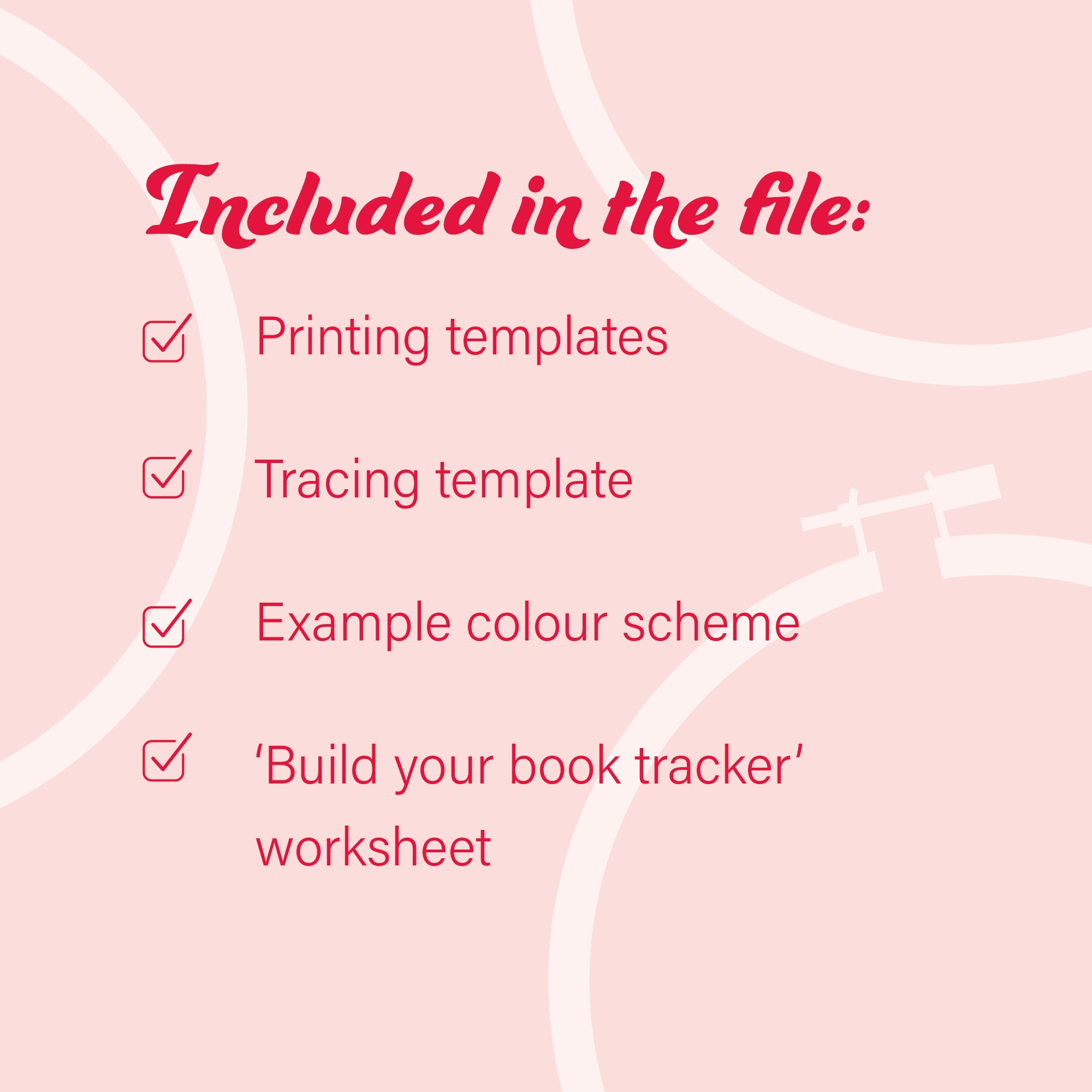 Book Tracker Digital Template