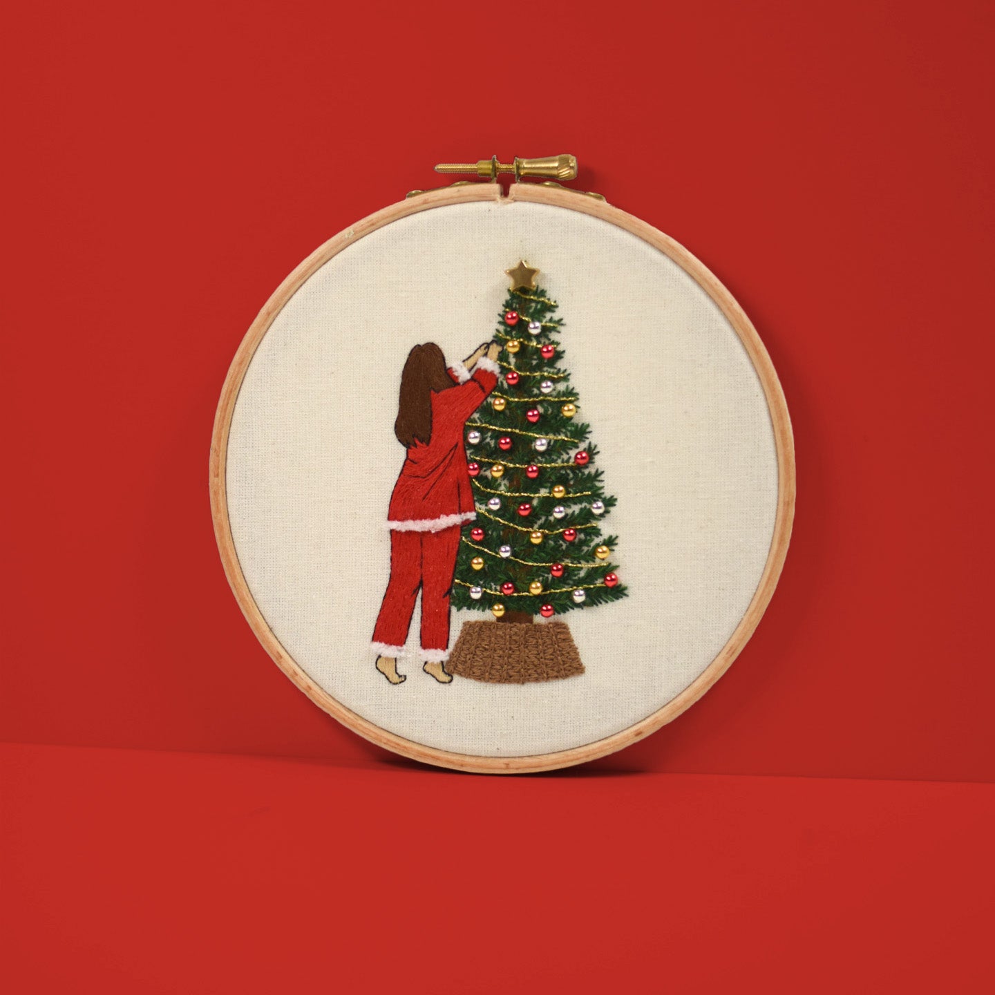 Christmas Time Embroidery Pattern