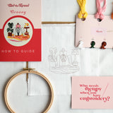 Groovy Embroidery Kit