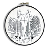 Big City Girl Digital Embroidery Pattern