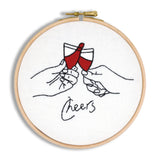 Cheers Digital Embroidery Pattern