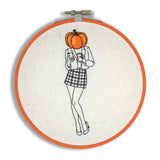 Pumpkin Spice Digital Embroidery Pattern