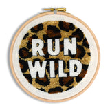 Run Wild Digital Embroidery Pattern