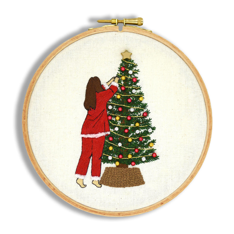 Christmas Time Embroidery Pattern