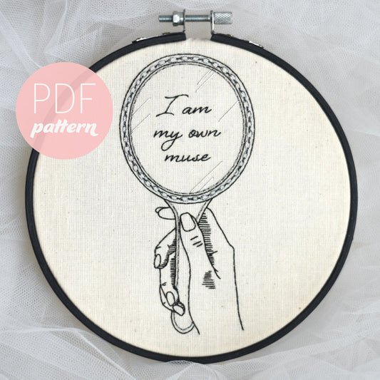 Muse Digital Embroidery Pattern