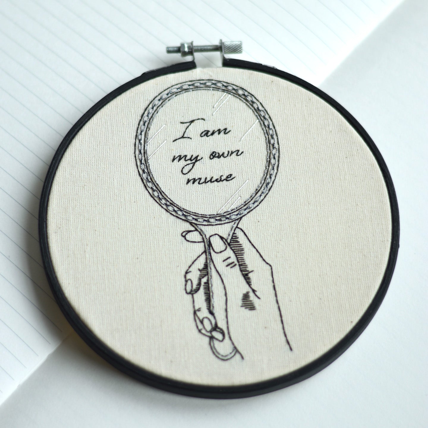 Muse Digital Embroidery Pattern