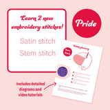 Pride Digital Embroidery Pattern