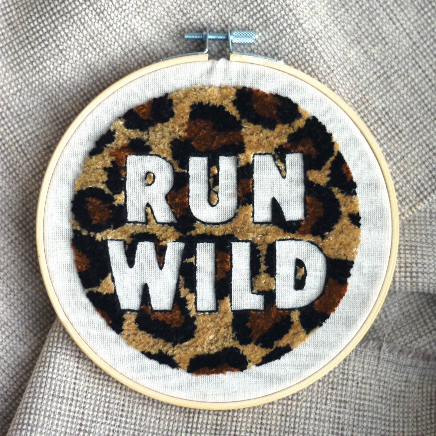 Run Wild Digital Embroidery Pattern