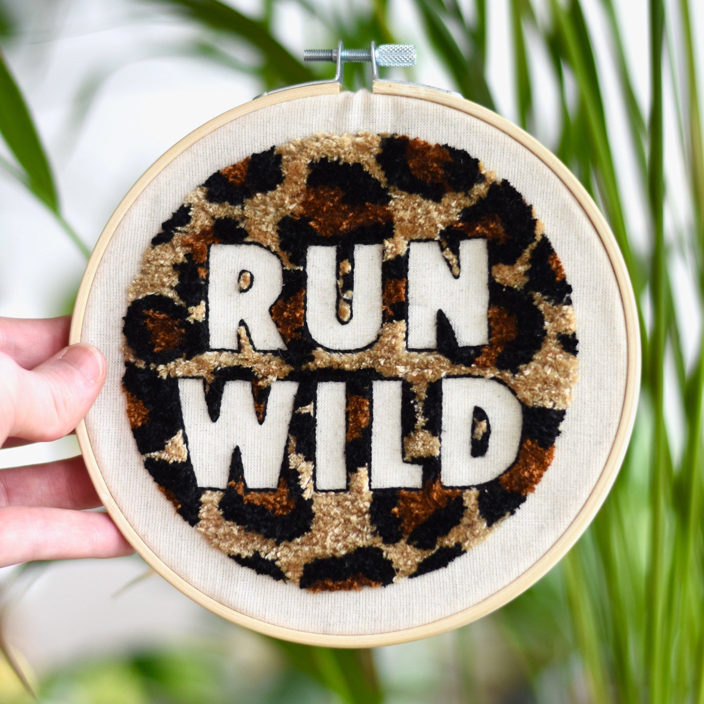 Run Wild Digital Embroidery Pattern